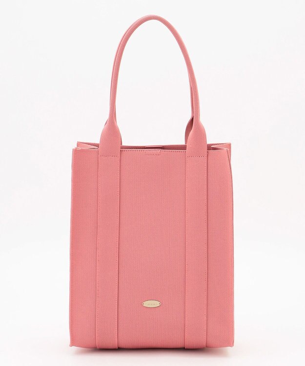 TOCCA 【大人百花掲載】【A4サイズ対応】RHYTHM OF PEARL KNITBAG ニットバッグ ピンク系