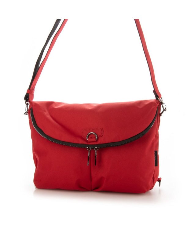 Y'SACCS 【Y’SACCS vous et】 フロントポケット2WAYバッグ レッド
