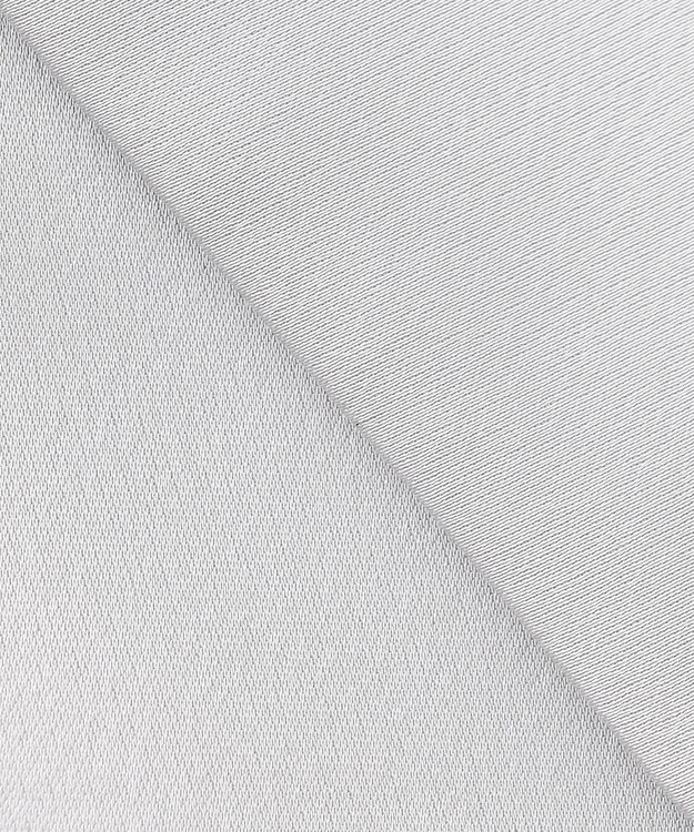 uncrave シャイニーダブルサテン ジャケット シルバーグレー