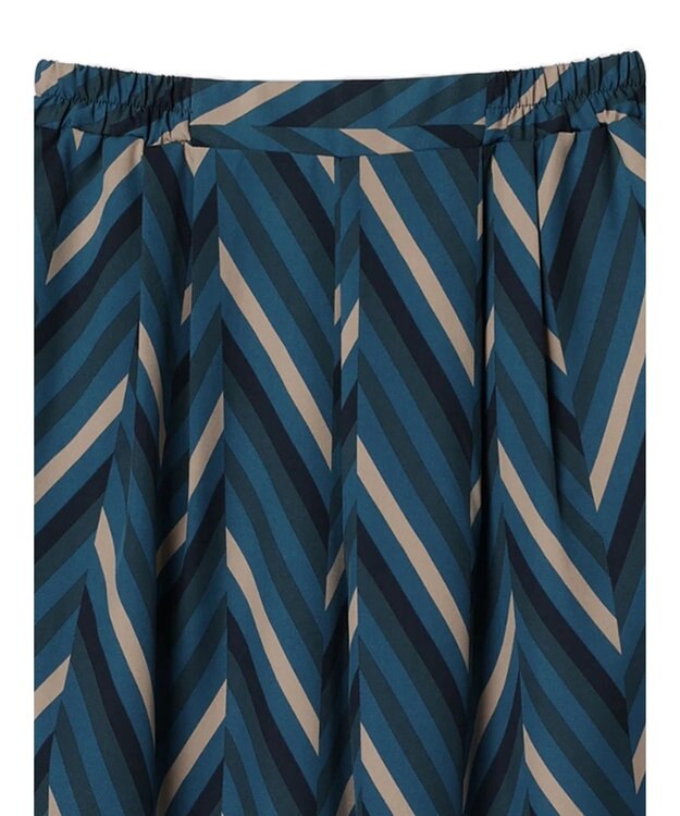 Green Parks イージー柄パンツⅢ Blue