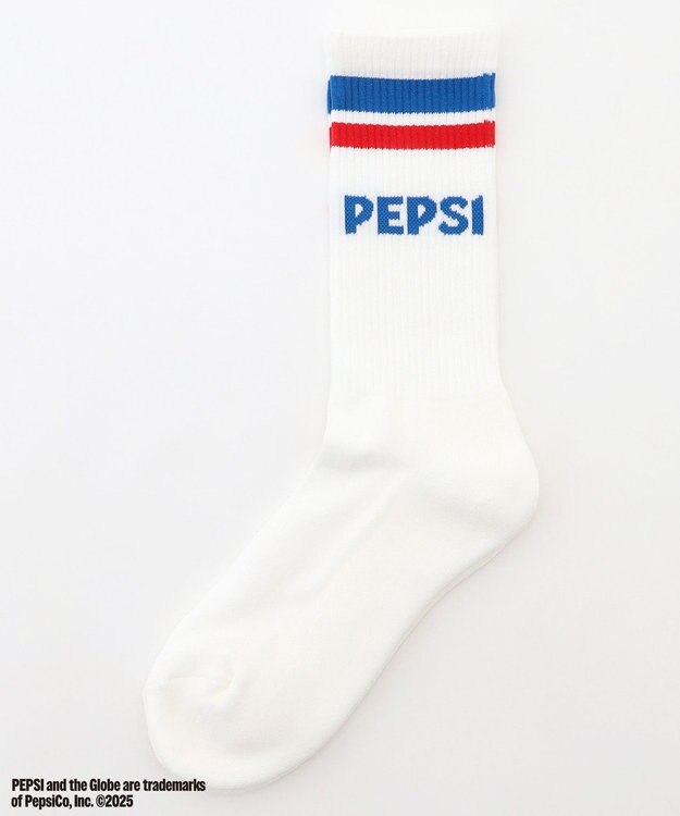 PW CIRCULUS 〈Pepsiコラボ〉【UNISEX】オリジナルソックス ホワイト系