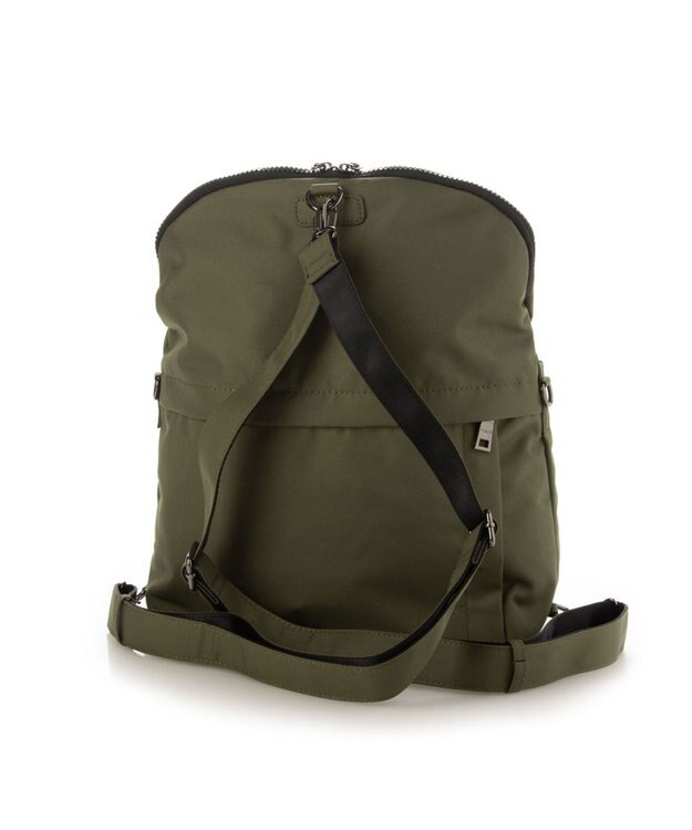 Y'SACCS 【Y’SACCS vous et】 フロントポケット2WAYバッグ カーキ