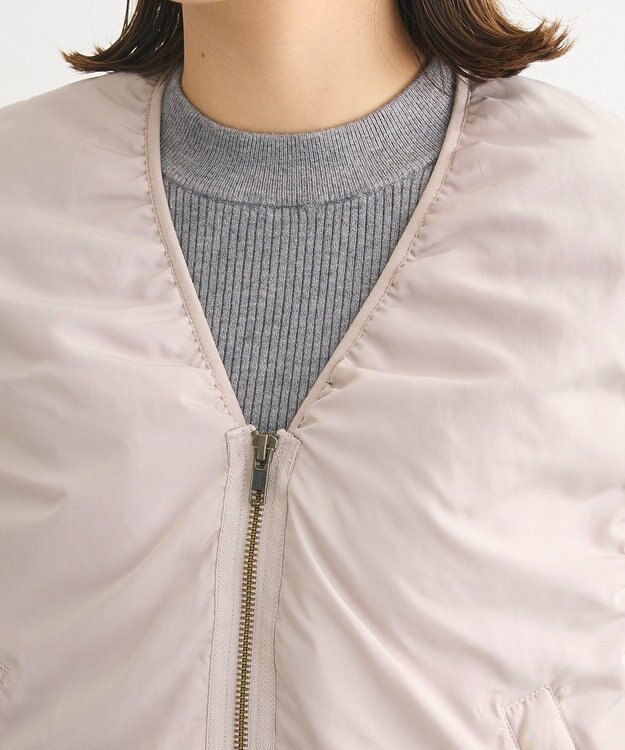 Green Parks ＭＡ－１ベスト Gray Beige