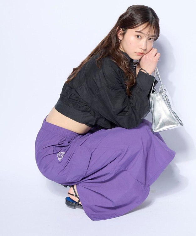 OP／FILA 【Kappa】ロングスカート パープル