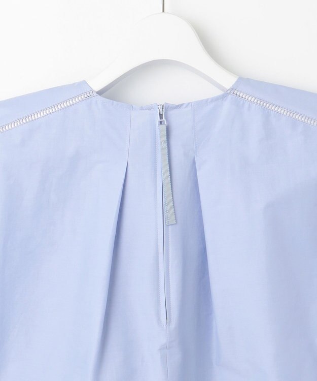 23区 【洗える】シャルマンエンブロイダリー Tブラウス ラベンダー系