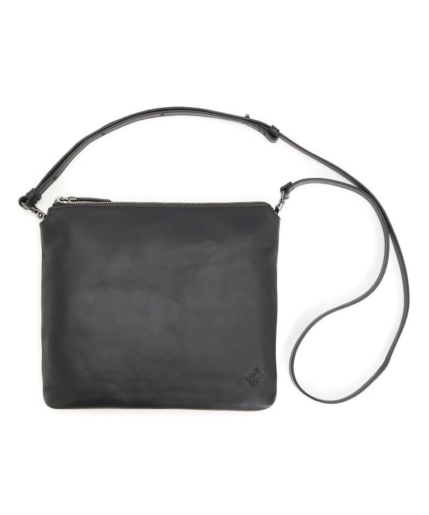 ACE BAGS & LUGGAGE ultma TOKYO アイオ ショルダーバッグ 11983 本革 サコッシュ ブラック