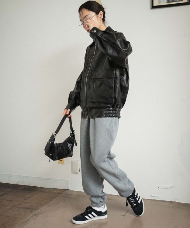 WEGO 【ユニセックス着用ITEM/ウエストゴム】スウェットパンツ グレーその他