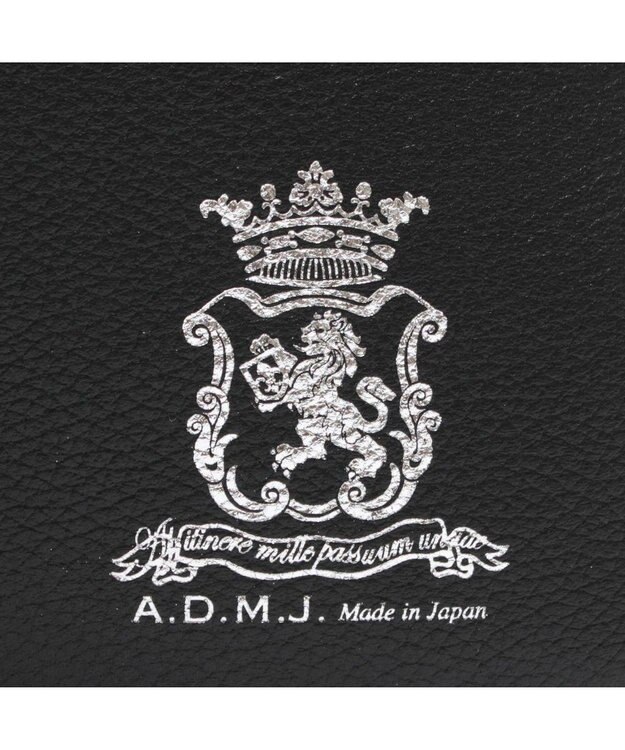 A.D.M.J. 【牛革】モーツァルト/ソフトワンショルダー ブラック