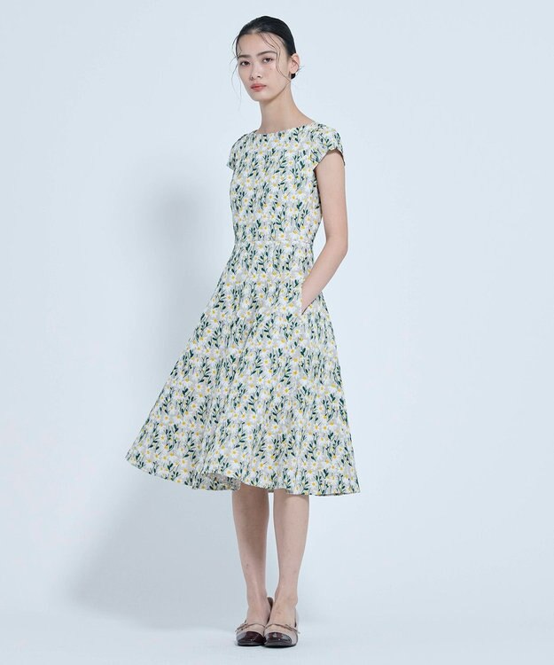 TOCCA GLORIOSA DAISY ドレス ベージュ系7