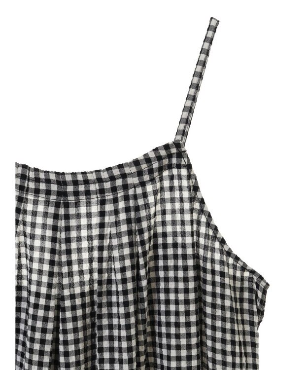 AMERICAN HOLIC ギンガムサッカーキャミワンピース Off White