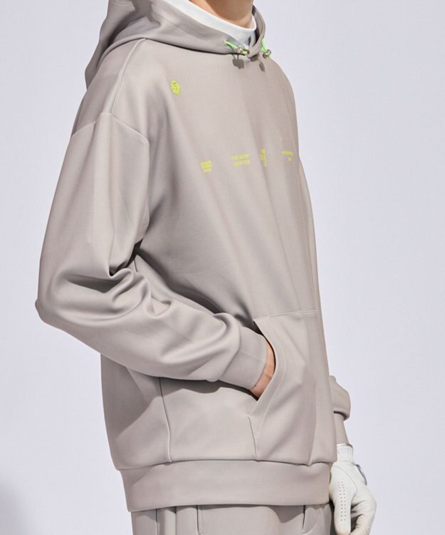 PW CIRCULUS 【MEN】リラクシングジャージーフーディ ゴルフ グレー系