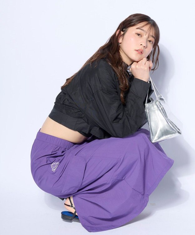 OP／FILA 【Kappa】ロングスカート パープル