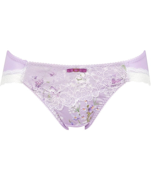 WACOAL ルジェ ショーツ はきこみ丈あさめ BCA124とペア レディース PCA724 /ワコール パープル