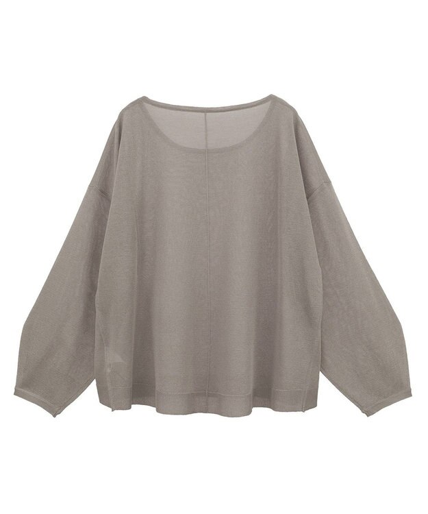 YECCA VECCA シアーニットプルオーバー Beige