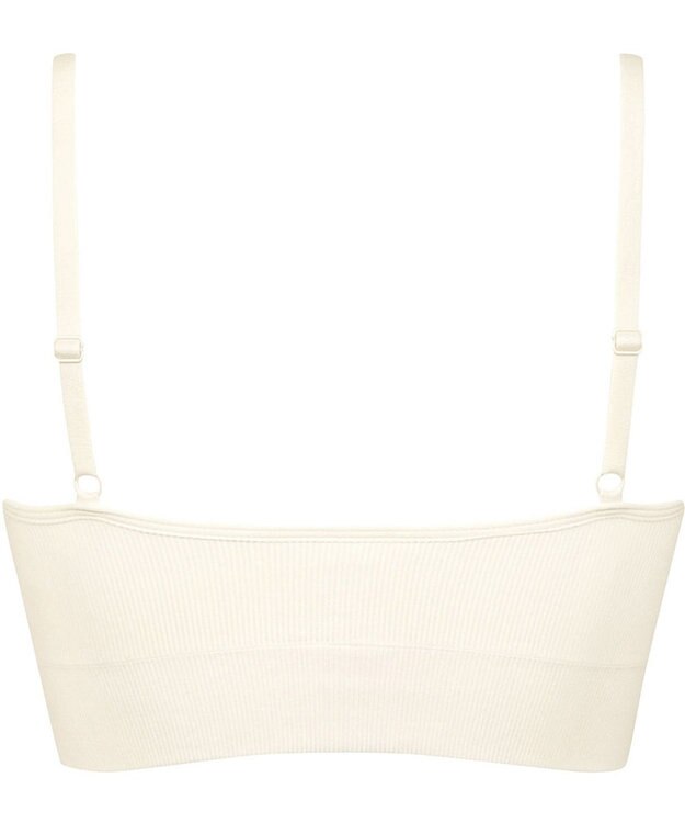 WACOAL ノンワイヤーブラ 【GOCOCi ゴコチ】 ぴったりフィット アンダー部分のズレを軽減 洗濯機洗い可能(ネット使用) ブラトップ レディース ハーフトップ CGG255 /ワコール アイボリー