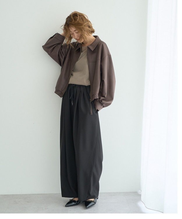 YECCA VECCA シアーニットプルオーバー Beige