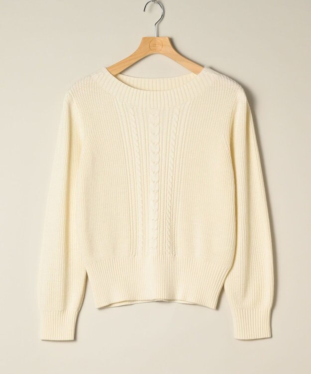 ONWARD Reuse Park 【any SiS】ニット秋冬 オフホワイト