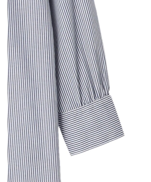 Green Parks アソートシャツワンピース Stripe Navy