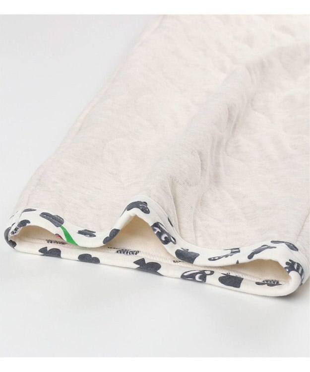 tsumori chisato SLEEP ツモリチサト ボトムス キルトニット素材(本体) あったか 長ズボン ルームウェア レディース UOW432 /ワコール アイボリー