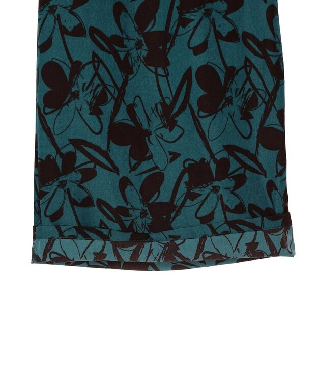 CRAFT STANDARD BOUTIQUE アートフラワーシャーリングパンツ Green