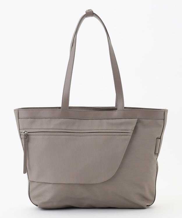 Y'SACCS コーデュロイライクナイロントート グレージュ