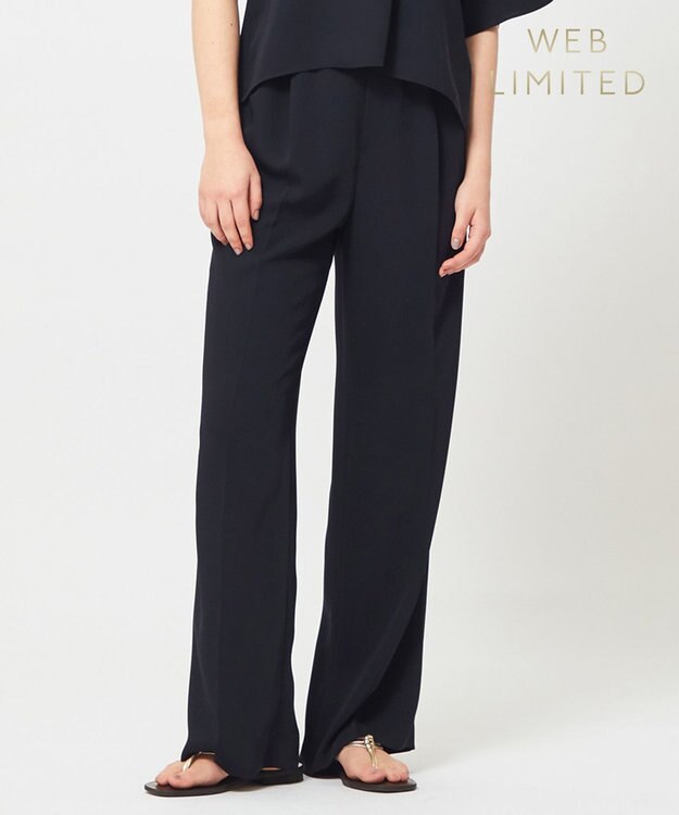 BEIGE， 【好評につき追加生産決定！・ WEB限定】ANDRE / ワイドパンツ Navy