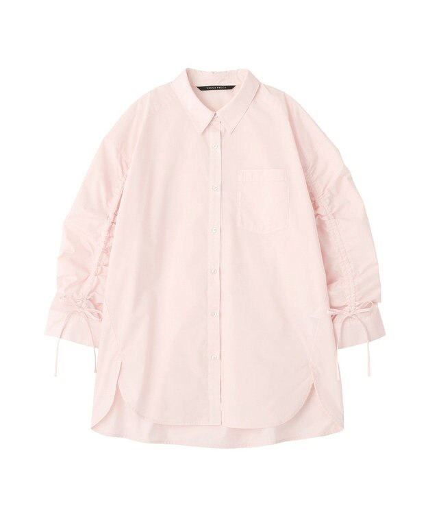 YECCA VECCA イージーケアドロストシャツ Pink