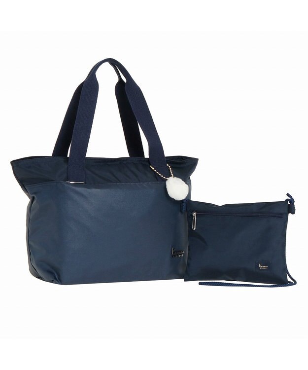 ACE BAGS & LUGGAGE Kanana Collection カナナコレクション ストロール トートバッグ Ｍサイズ 折りたたみ可 67215 ネイビー