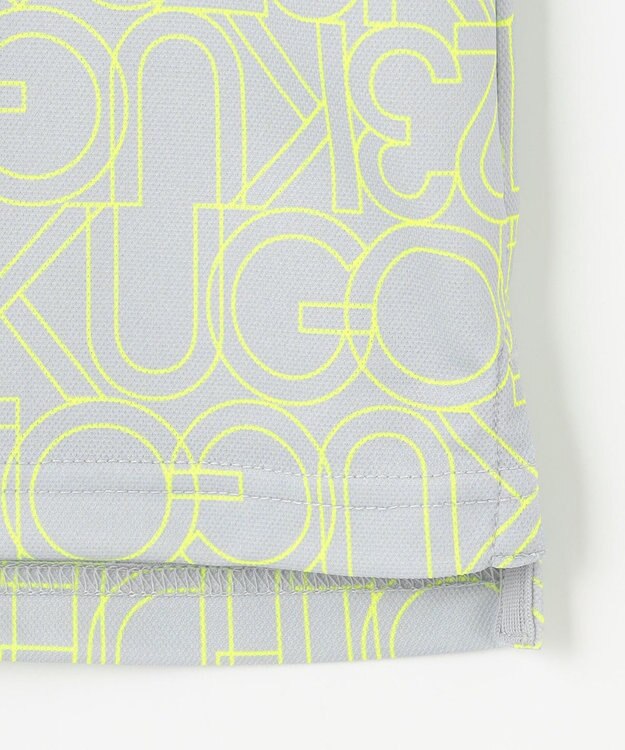 23区GOLF 【MEN】ロゴグラフィック ポロシャツ ライトグレー系5