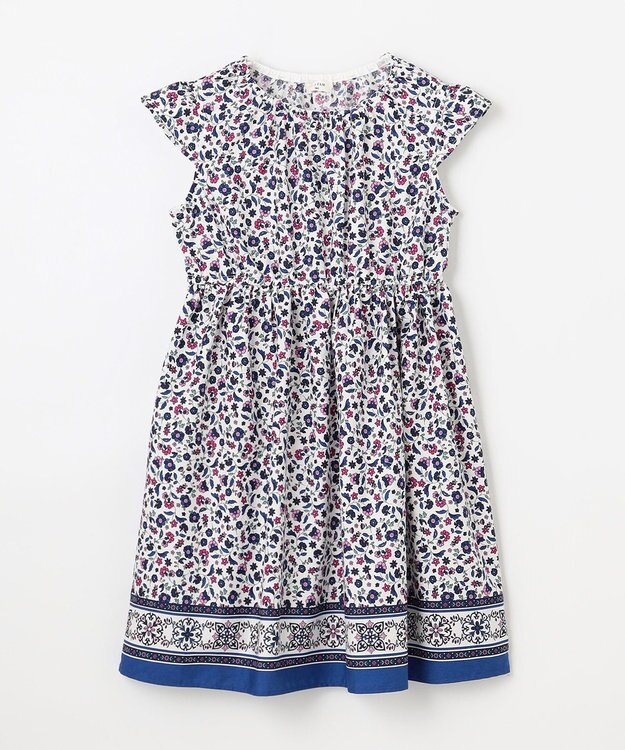 ANY KIDS 総柄 サマーワンピース モロッカン