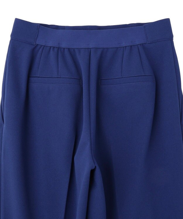 Green Parks きれいシルエット接触冷感テーパードパンツ Blue