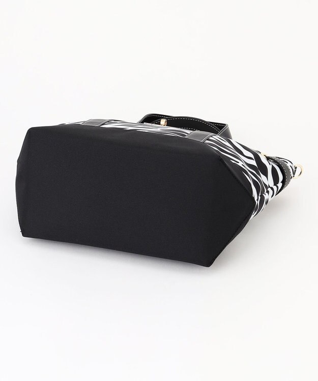 LA BAGAGERIE ベルテッド2WAYミニトート ゼブラ