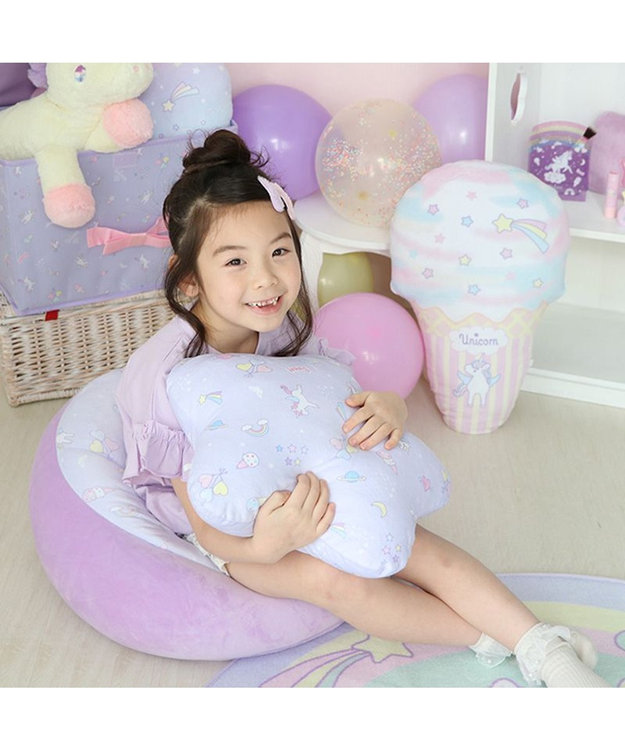 Mother garden マザーガーデン ユニコーン クッション 《星型 / ハート型 / アイス型》 単品 星型