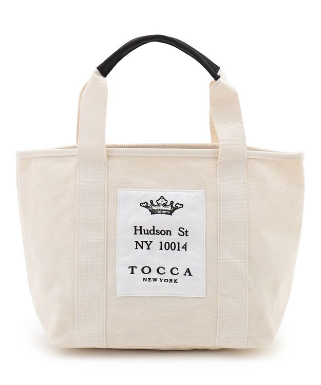 TOCCA 【WEB＆一部店舗限定】TOCCA AVENUE CANVASTOTE キャンバス トートバッグ アイボリー系