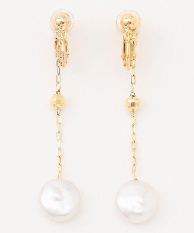 TOCCA LUNAE COIN PEAR EARRINGS イヤリング ゴールド系