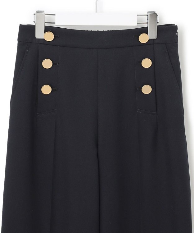 23区 【洗える】ストレッチツイル マリンパンツ ネイビー系