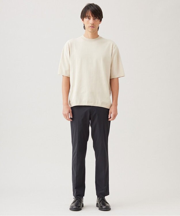 UNFILO MENS 【メンズノンノWEB掲載】スゴ機能美 ニット クルーネック ベージュ