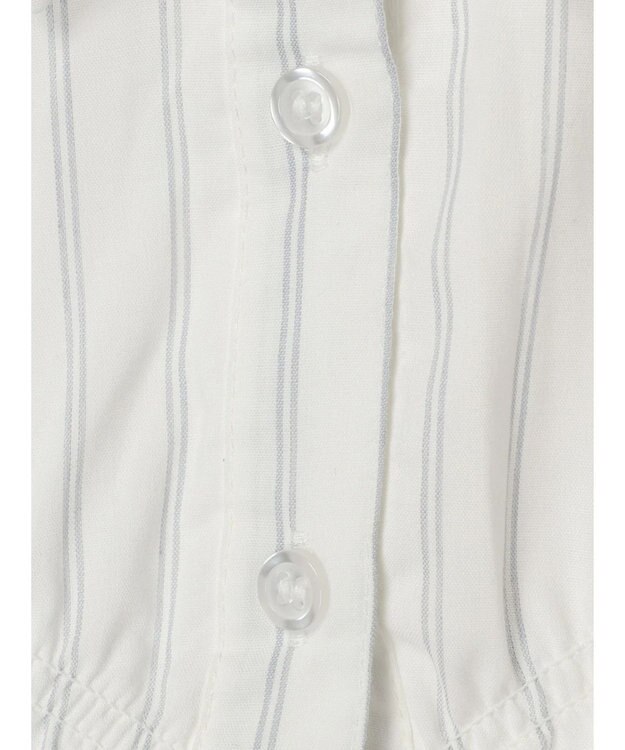 earth music&ecology ビスチェライクシャーリングシャツ（ストライプ） Stripe