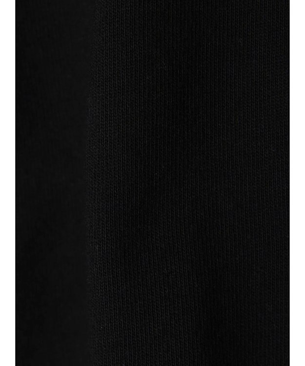 CRAFT STANDARD BOUTIQUE ウ゛ィンテージ風天竺　パール釦クルーカーデＬ／Ｓ Black