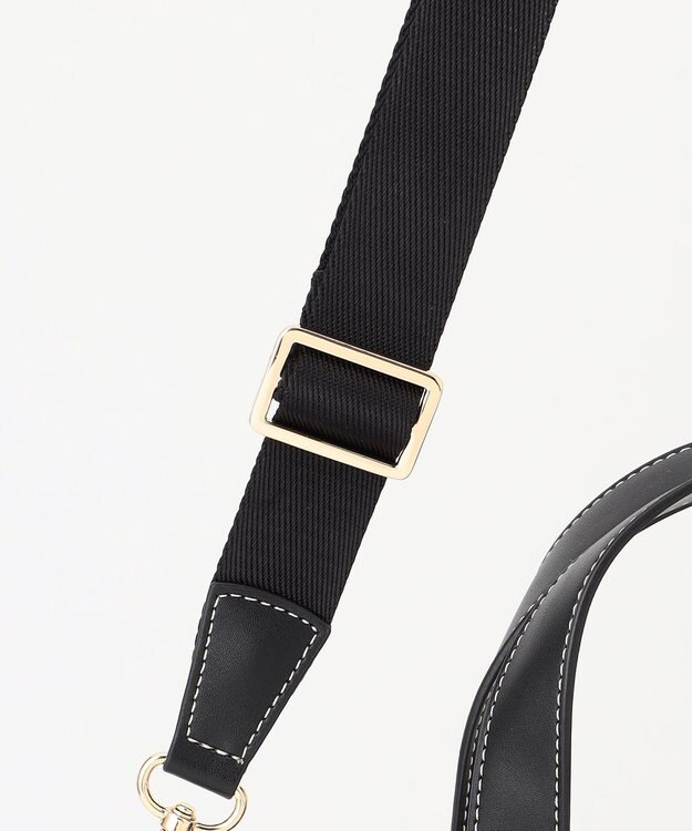 LA BAGAGERIE ベルテッド2WAYミニトート ゼブラ