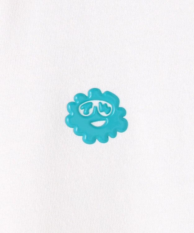 PW CIRCULUS 【MEN】POP＆WIT グラフィックモックネックT ゴルフ ホワイト系2