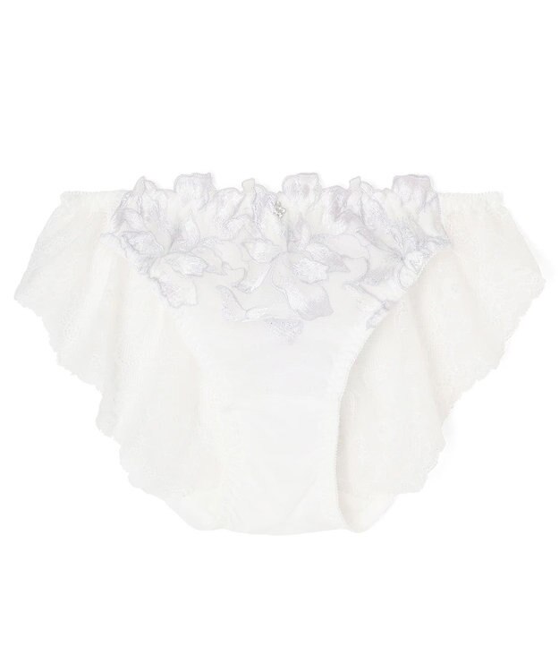 San-ai Resort（三愛水着楽園） エレガントコレクション【2411】バックレースショーツ 【northerly】 ホワイト