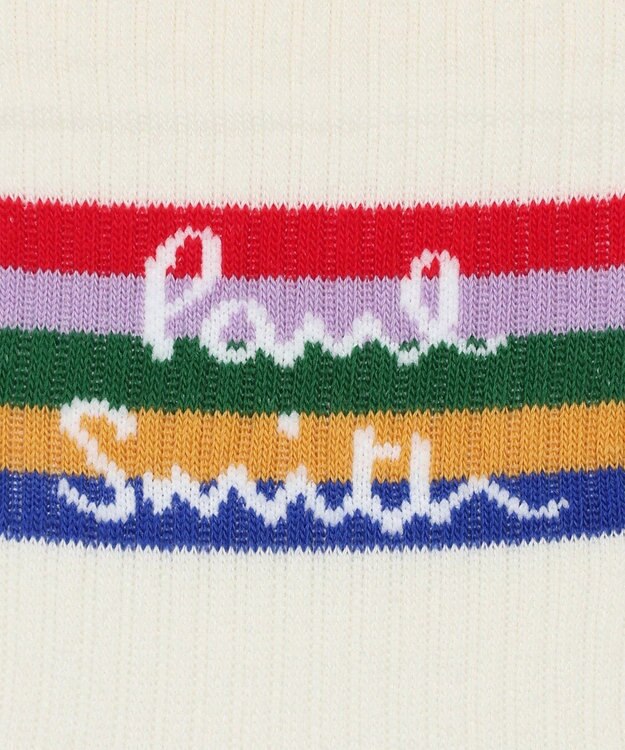 Paul Smith Paul Smith Logo ポップカラー ソックス オフホワイト