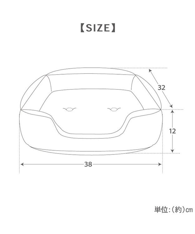 PET PARADISE ペットパラダイス クールカドラー 《トワルドジュイ柄》 四角型 Ｓ ホワイト×ブルー