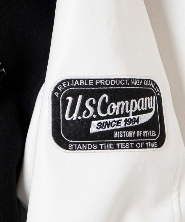 WEGO メルトンワッペンスタジャン ブラック