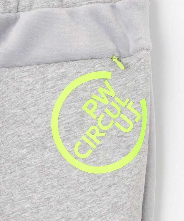 PW CIRCULUS 【MEN】サイドロゴ ジャージー ジョガーパンツ ライトグレー系