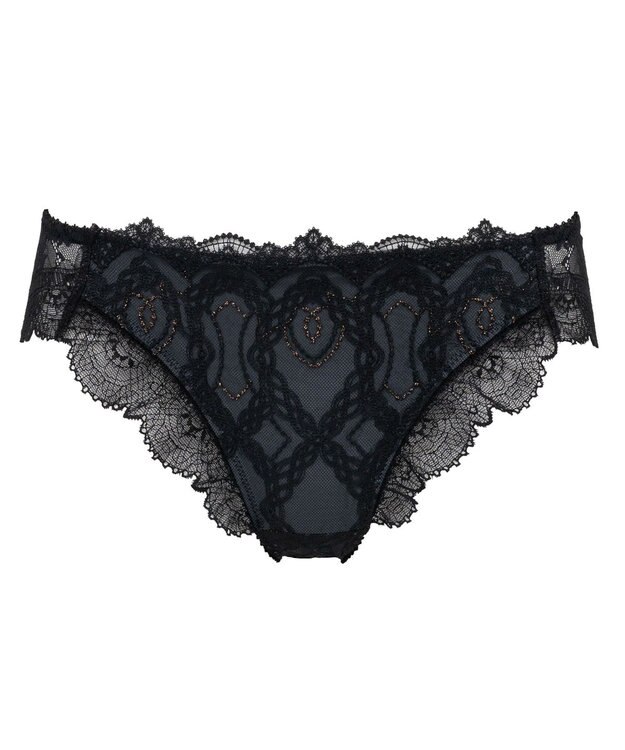 BRADELIS New York 【BRADELIS New York】ベルスタイルパンティ25A1 華やかなレースショーツ ブラック