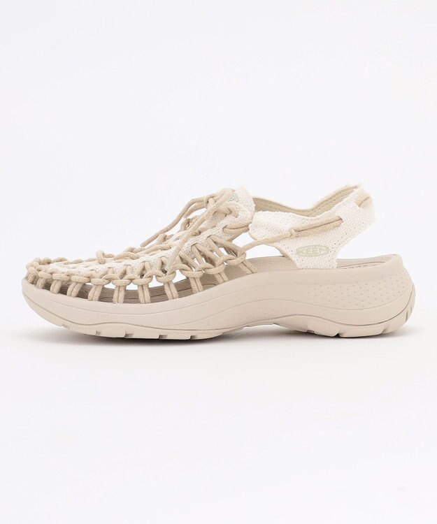 JOSEPH ABBOUD MOUNTAIN 【KEEN・23.5～24.0㎝】  UNEEK ASTORIA CANVAS スニーカー サンダル アイボリー系