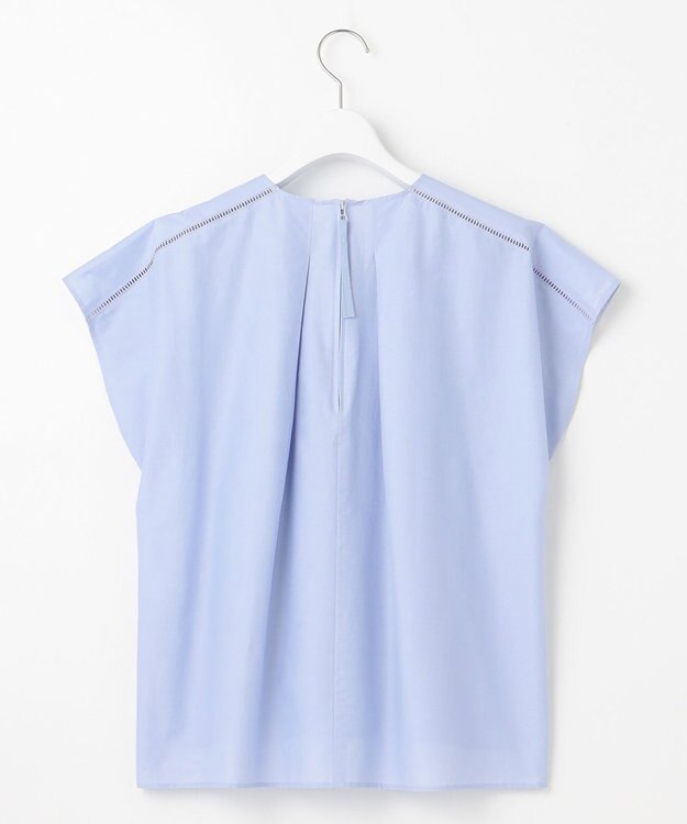 23区 【洗える】シャルマンエンブロイダリー Tブラウス ラベンダー系