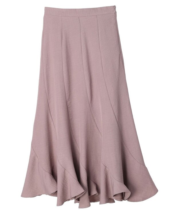 earth music&ecology エアリーエスカルゴスカート Pink